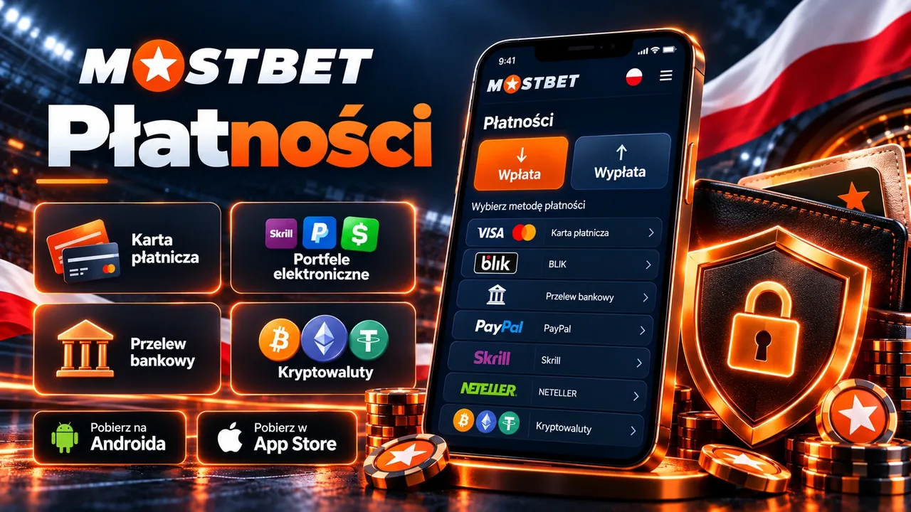 Płatności w Mostbet: karty, portfele elektroniczne, przelew bankowy i kryptowaluty